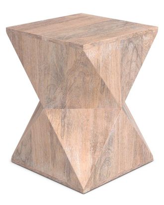 Simpli Home Sutton 14In Solid Mango Contemporary Side Table