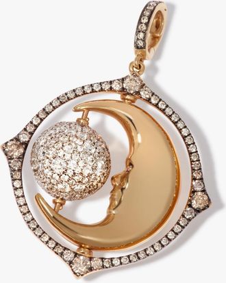 Annoushka Mythology Spinning Moon Charm Pendant