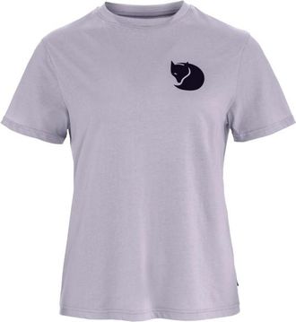 Fj&auml;llr&auml;ven Fox Boxy Logo Tee T-Shirt f&uuml;r Damen | lila
