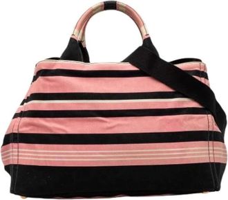 Prada Pre-owned Tote Bags, female, Multicolor, Size: ONE SIZE Pre-owned Vintage Satchel