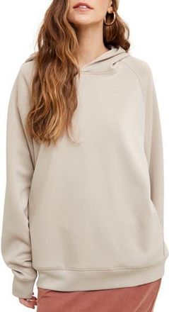 Wishlist Oversize Pullover Hoodie in Cement at Nordstrom Rack, Size Medium