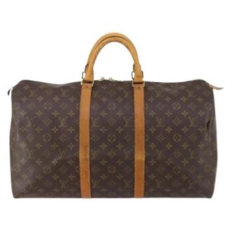 Louis Vuitton Pre-owned Weekend Bags, unisex, Brown, Size: ONE SIZE Pre-owned Keepall bag