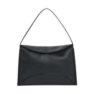 Lacoste Bolso de hombro con solapa Everyday Club - Bags - Mujer - Negro - ONE SIZE