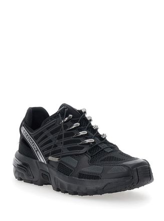 Salomon Tech Fabric Low-Top Sneakers - Black