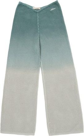 Honor The Gift Ombré Open Stitch Pants in Green at Nordstrom, Size Xx-Large