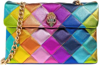 Kurt Geiger Borsa a spalla Kensington trapuntata grande - Rosa