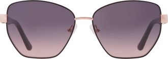 Guess Purple Gradient Cat Eye Ladies Sunglasses GU00102 05B 56