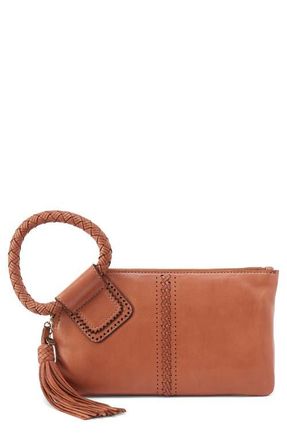 Hobo Sable Leather Wristlet in Harvest Wheat at Nordstrom