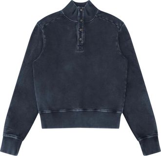 Entire studios Entire Studios, Hoodies & sweatvesten, Heren, Blauw, L, Katoen, Port Pullover Sweatshirt