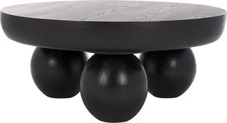 Safavieh Couture Hayliette Round Wood Coffee Table