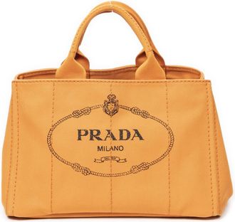 Prada Medium Canapa Tote Schoudertas