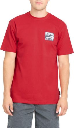 Quiksilver Out of Bounds Short Sleeve Graphic T-Shirt in Salsa at Nordstrom, Size Xx-Large