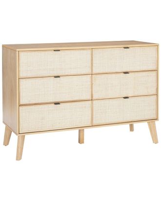 Linon Claudette Cane Dresser