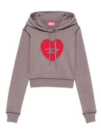 Diesel F-Slimmy hoodie - Grey