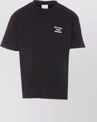 Dr&ocirc;le de Monsieur crewneck graphic print long sleeves t-shirt