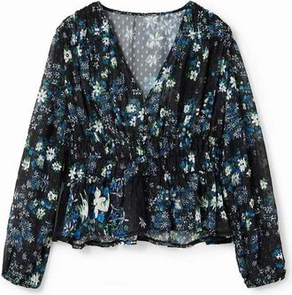 Desigual Donna, Camicette, Multicolore, S, new