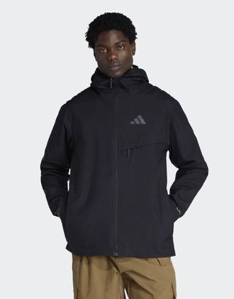 adidas Terrex Multi 2 Layer climaproof - Giacca antipioggia multistrato nera-Nero