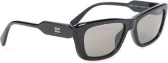 Miu Miu Sunglasses, female, Black, Size: 56 MM Acetate Sunglasses