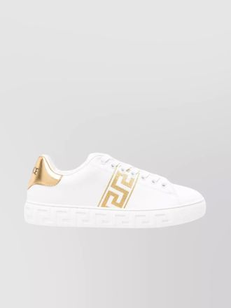 Versace leather greca low-top sneakers