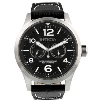 Invicta I-Force Black Dial Stainless Steel Mens Watch 0764