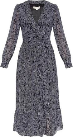 Michael Kors Dames, Jurken, Zwart, Maat: XS Poliester