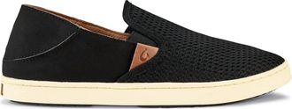 Olukai Womens Pehuea Slip On Sneakers In Black