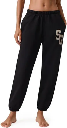 Spiritual Gangster Eden Logo Sweatpants in Black at Nordstrom, Size X-Small