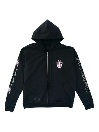 Chrome Hearts Felpa Deadly Doll con zip - Nero