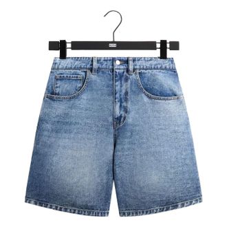 Kith x Messi for adidas Football Denim Short Aurora Ink ADKU4246