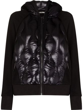 Holden Hoodie met rits - Zwart