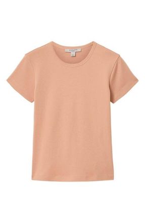 AllSaints Stevie Cotton T-Shirt in Tuscan Pink at Nordstrom, Size Medium