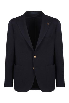 Tagliatore Single-Breasted Virgin Wool Jacket