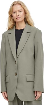 Won Hundred Blazer - Dames - Blazers - Groen - L - Polyester - Jassen
