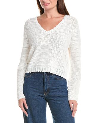 Reiss Simone Lace Stitch Sweater