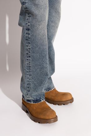 Diesel Suede Boots D-HAMMER, Mens, Brown