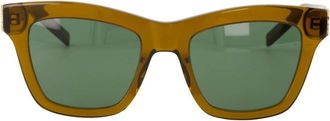 Saint Laurent Accessoires, Dames, Bruin, ONE Size, M156 Zonnebril