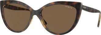 Vogue Eyewear VO5484S W65673 Womens Sunglasses Tortoiseshell Size 57