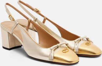 Valentino Garavani Valet Du Roi 60 leather slingback pumps