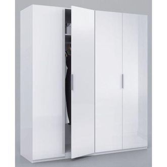 For&eacute;s Armario 4 puertas blanco