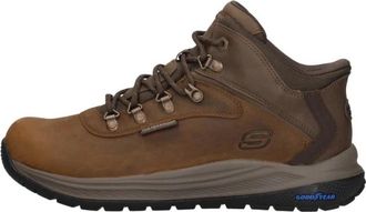 Skechers Slip-Ins Relaxed Fit - Heren - Veterlaarzen - Bruin - 40 EU - Leer - Schoenen