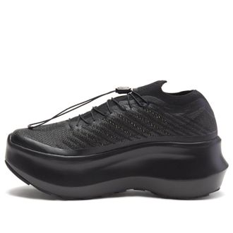 Salomon COMME des GARCONS x SALOMON Pulsar Platform Triple Black 471952