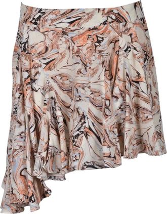 Isabel Marant Rokken, Dames, Veelkleurig, L, Mini in Voile Rok