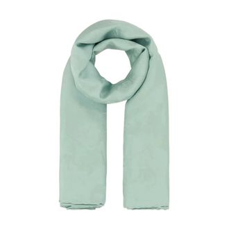 Alexander McQueen Alexander McQueen, Silky Scarves, female, Green, Size: ONE SIZE Green Sailor Tattoo Jacquard Scarf