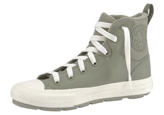 Converse Sneakerboots CONVERSE CHUCK TAYLOR ALL STAR BERKSHIRE BOOT, Damen, Gr. 37,5, gr&uuml;n (khaki), Synthetik, Schuhe Sneakerboots, gef&uuml;ttert