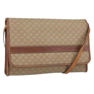 Celine Pre-owned Cross Body Bags, female, Beige, Size: ONE SIZE Pre-owned Vintage Plastic Cross Body Bag