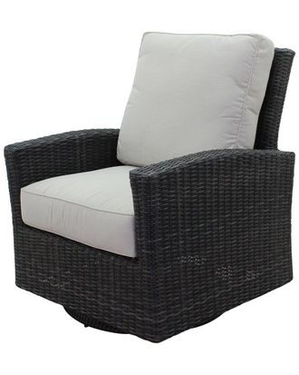 Courtyard Casual Cheshire Swivel Glider Chair