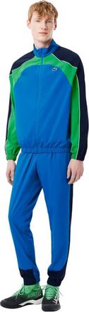 Lacoste Stretch Tennis Trainingspak Heren Blauw - Heren - Tenniskleding - Blauw - M - Polyester - Fitness