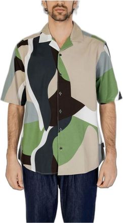 Only & Sons Onstie Rlx Ss Aop Resort Shirt - Heren - Korte mouwen Overhemden - Veelkleurig - L - Katoen - Overhemden