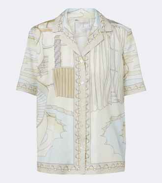 Tory Burch Camicia in cotone con stampa