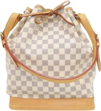 Louis Vuitton Pre-owned Bucket Bags, female, White, Size: ONE SIZE Pre-owned Bucket Bag